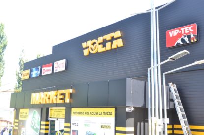 Fasadul Magazinului Volta In Chisinau